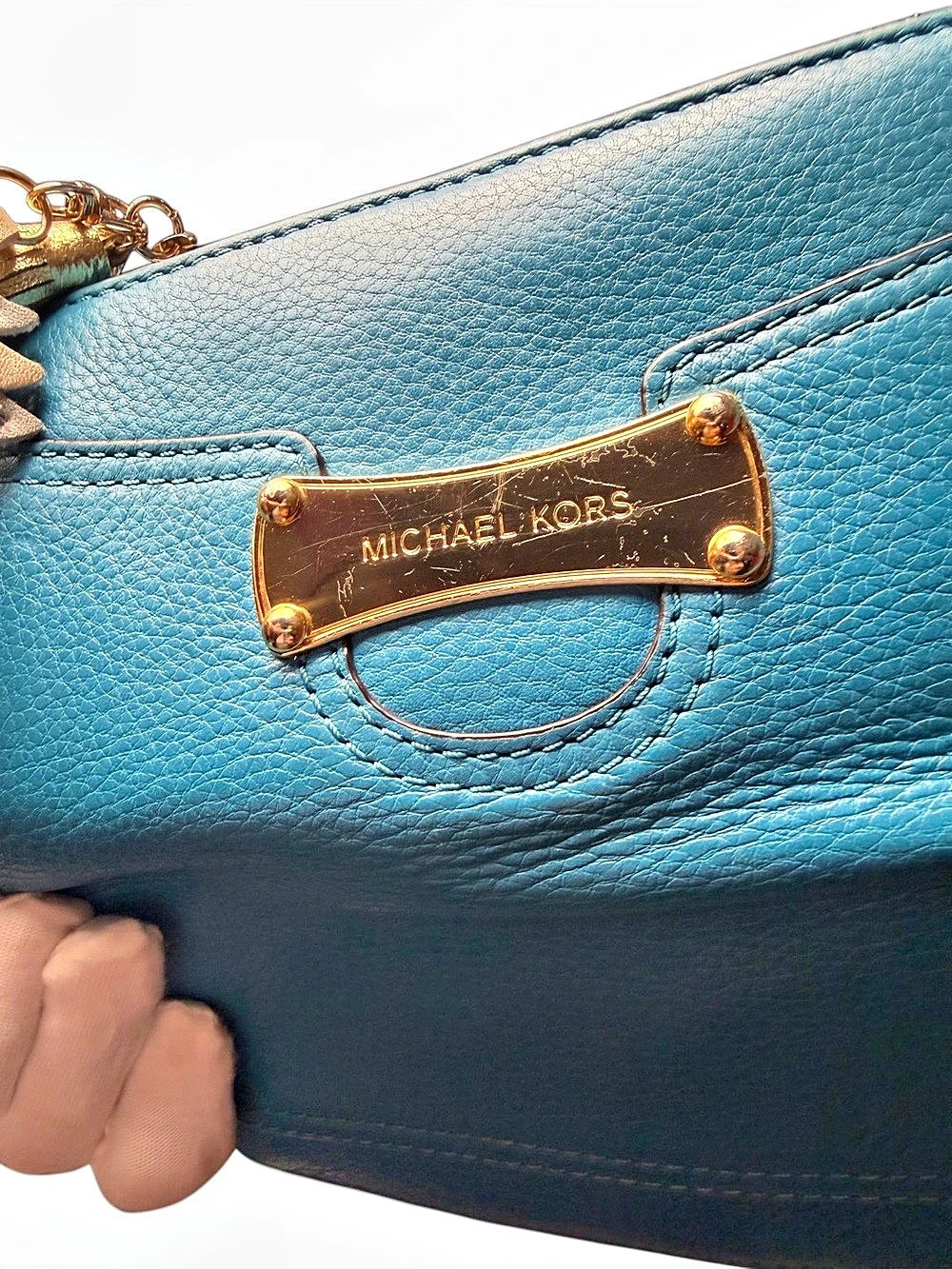 Michael Kors Turquoise Wallet – Pre-Owned - Picture 11 of 11